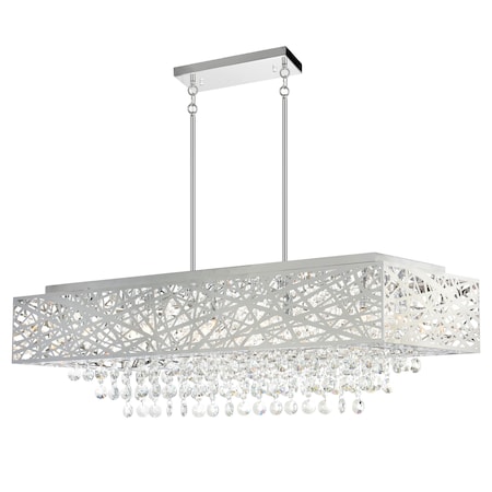 Cwi Lighting Eternity 16 Light Chandelier With Chrome Finish 1032P46-16-601-RC